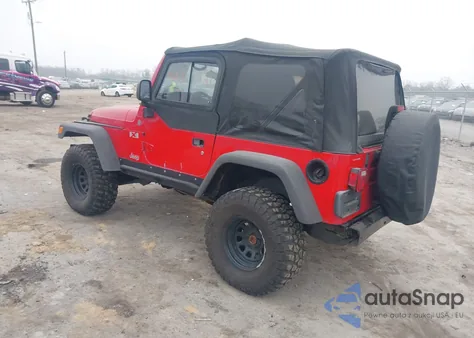 2004 Jeep Wrangler X from USA, damaged, VIN 1J4FA39S44P754913